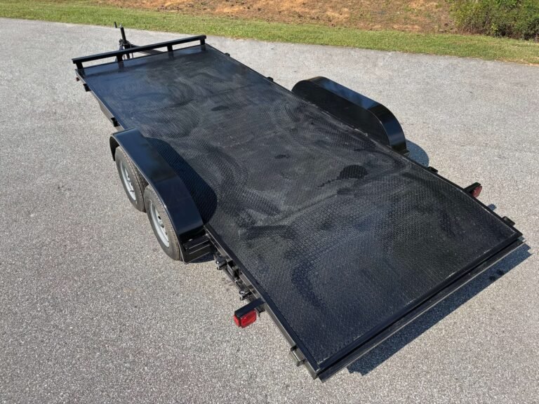 car hauler steel deck 18 5