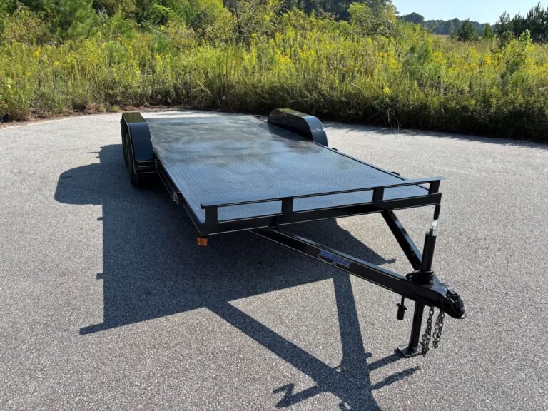 car hauler steel deck 18 7