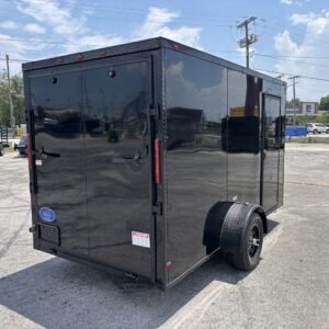 6 x 12 Single Axle Enclosed Trailer 9 6 x 12 Single Axle Enclosed Trailer