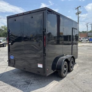 7 x 12 Tandem Axle Enclosed Trailer