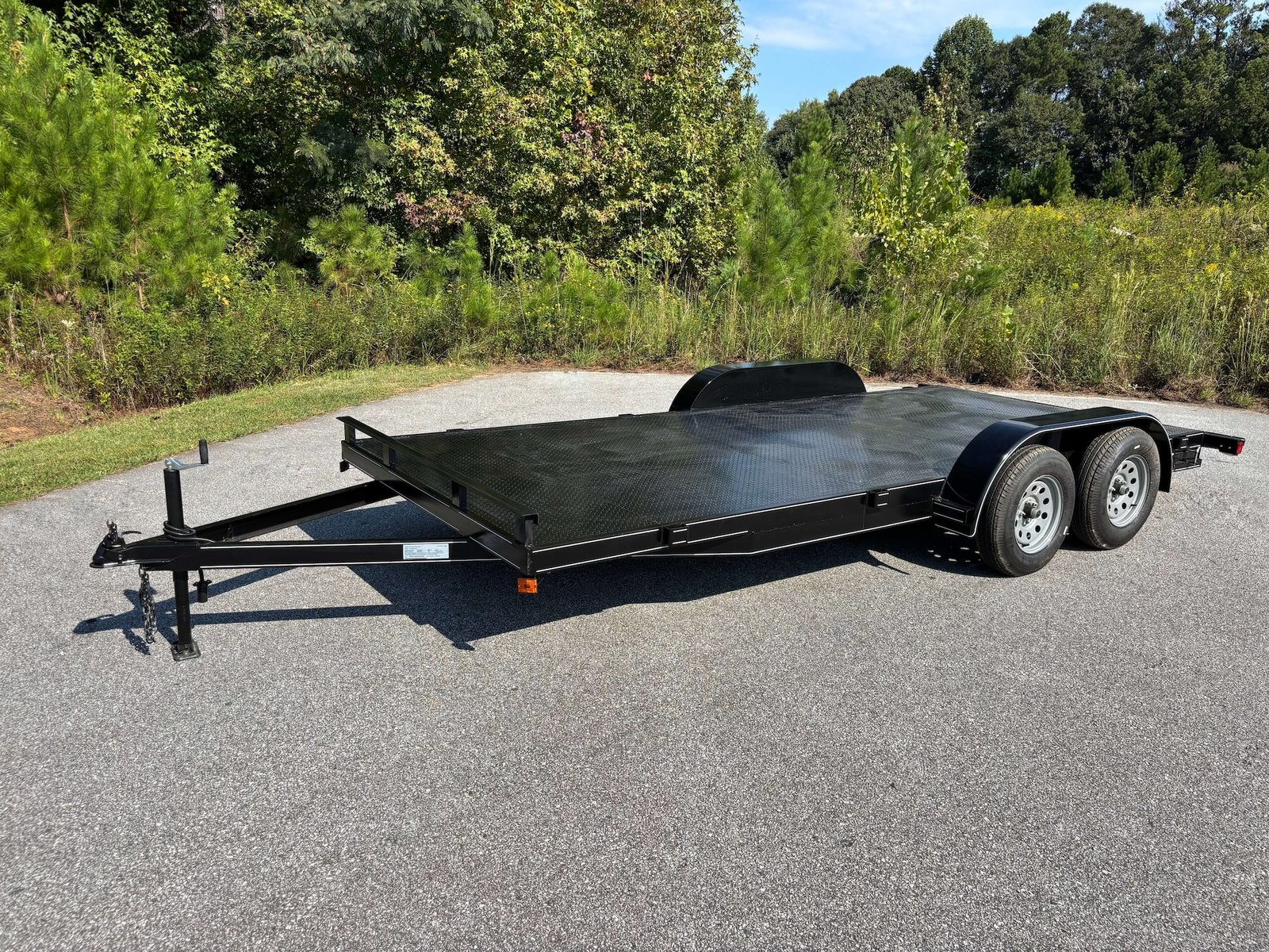 car hauler steel deck new