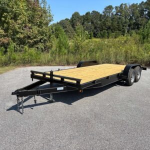 Car Hauler with Wood Deck 10K 8 car hauler wood deck 10k 20 feet 1 new