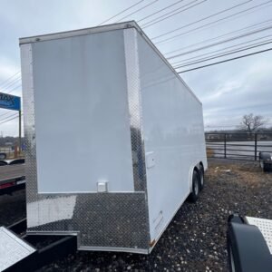 8.5 x 16 Tandem Axle Enclosed Trailer