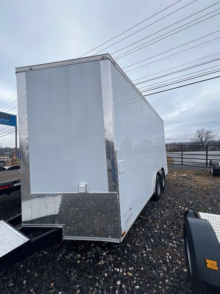enclosed trailer tandem axle 8 5 x 16