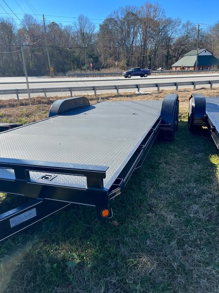 equipment trailer steel deck 82 x 18 10k