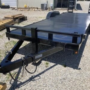 82 x 18 Steel 14,000 lbs. Equipment Trailer
