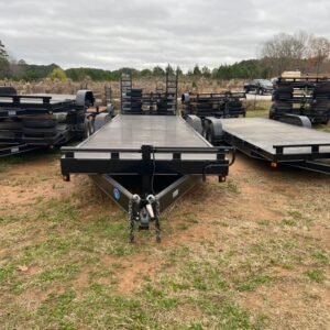 82 x 26 Steel 14,000 lbs. Equipment Trailer