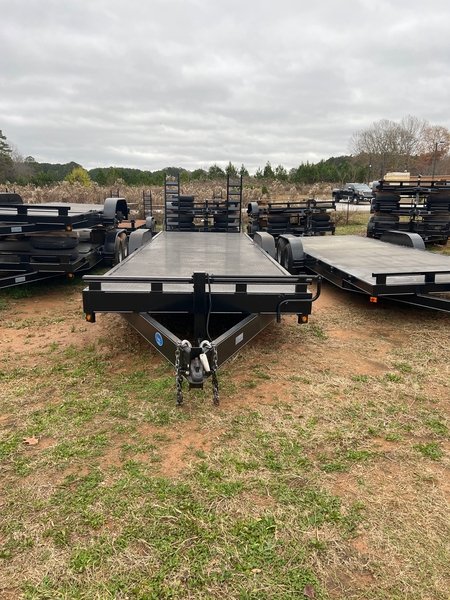 equipment trailer steel deck 82 x 26 14k