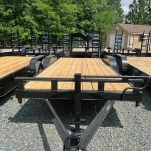 82 x 20 Wood 14,000 lbs. Equipment Trailer