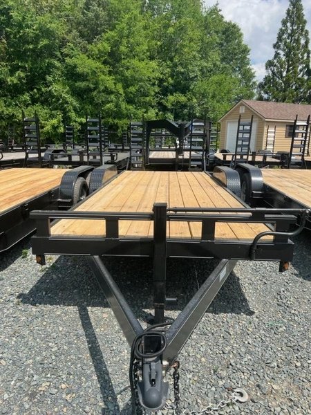 equipment trailer wood deck 82 x 20 14k