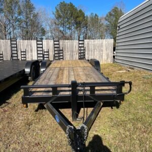82 x 24 Wood 14,000 lbs. Equipment Trailer