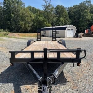 82 x 28 Wood 14,000 lbs. Equipment Trailer