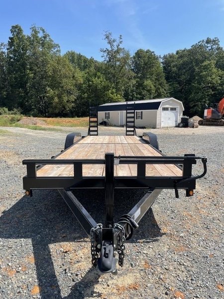 equipment trailer wood deck 82 x 28 14k