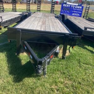 82 x 32 Wood 14,000 lbs. Equipment Trailer