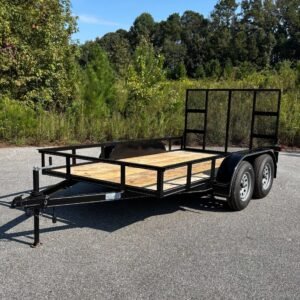 Tandem Axle Utility Trailer 12 tandem axle utility trailer retouch 70 scaled 1