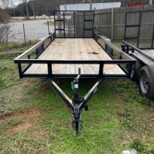 76 x 18 Tandem Axle Utility Trailer 16 utility trailer tandem axle 76 x 18